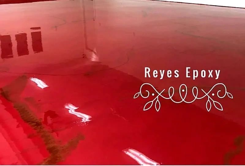 Epoxy floor landscape project