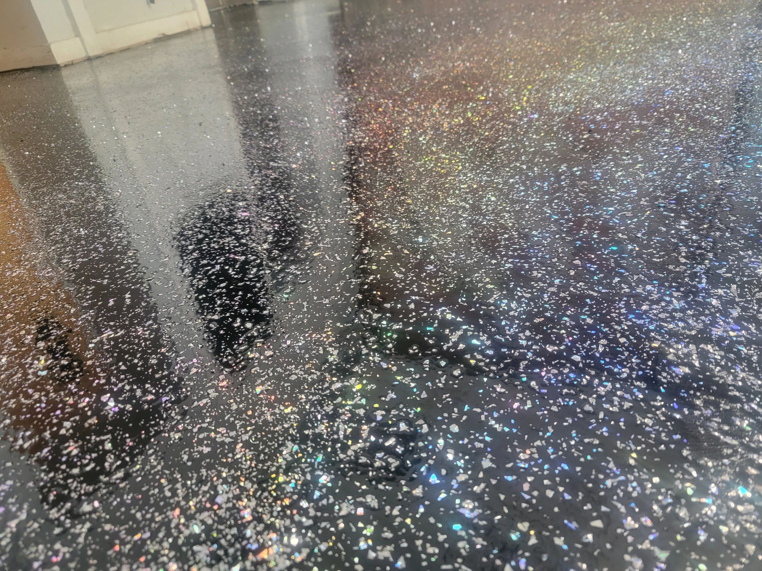 Epoxy floor installation