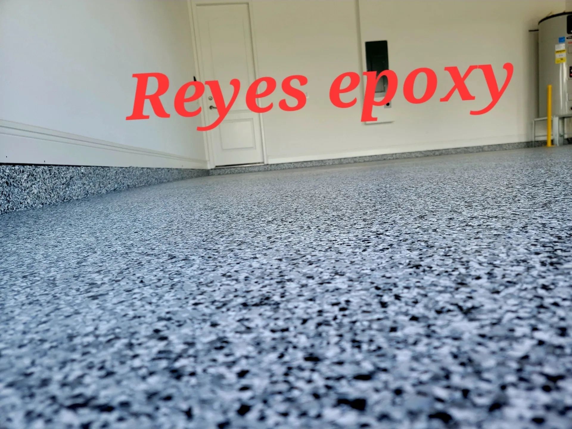 Epoxy floor large installation
