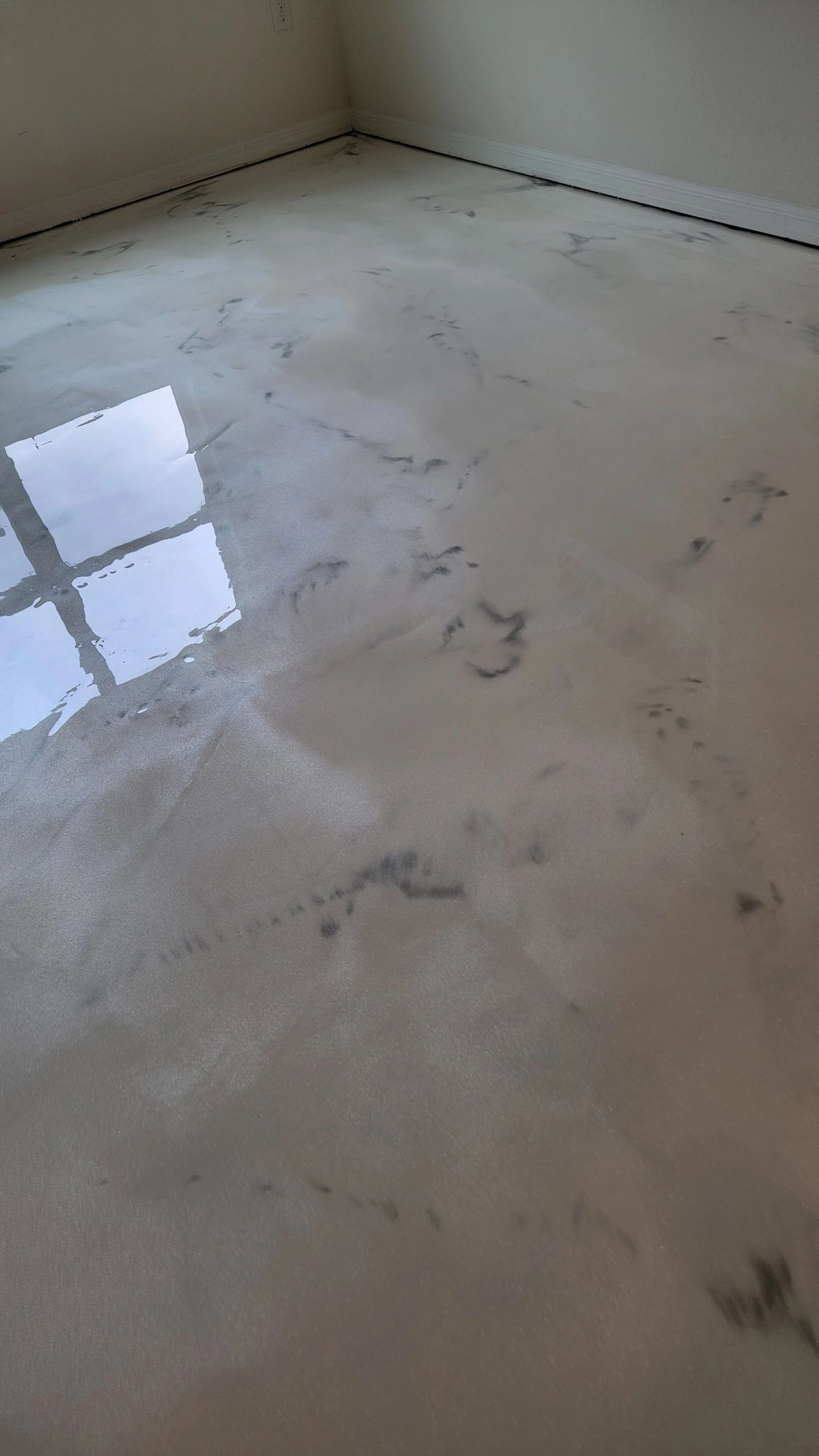 Epoxy floor tall portrait