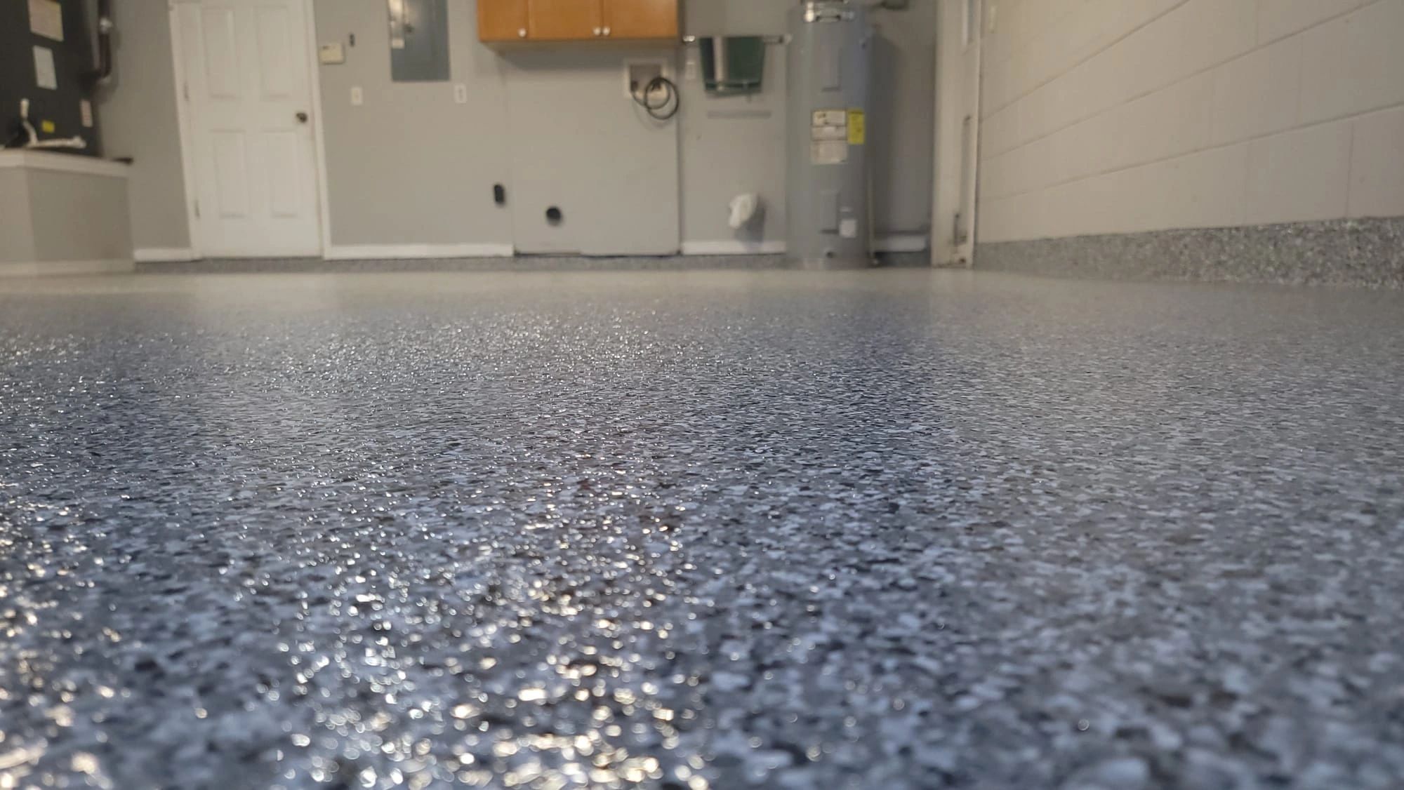 Epoxy floor finished project